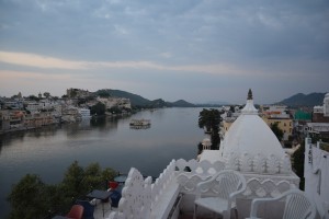 Udaipur - Depuis notre hôtel