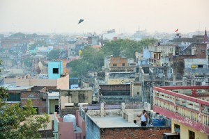 Varanasi - Toit de l'hôtel