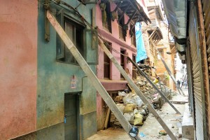 Katmandou - Après le tremblement de terre