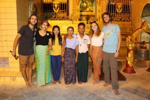 Rangoun - Avec les locaux