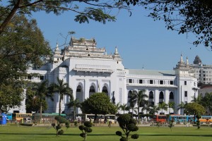 Rangoun - Jardins Mahabandoola