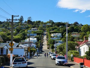 Dunedin - Rue la plus pentue du monde