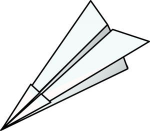 Avion en papier